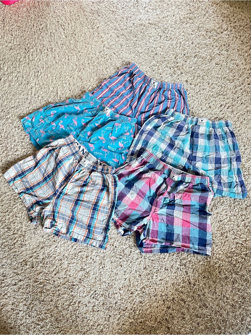 Bundle of 5 Men’s American Eagle boxer short